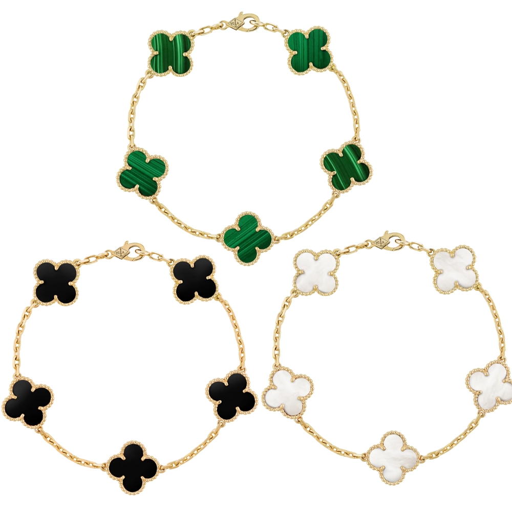 Trevo da Sorte — Conjunto Pulseiras Prosperidade