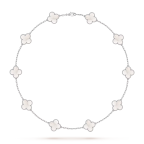Madrepérola Prateado — Colar 10 Trévias
