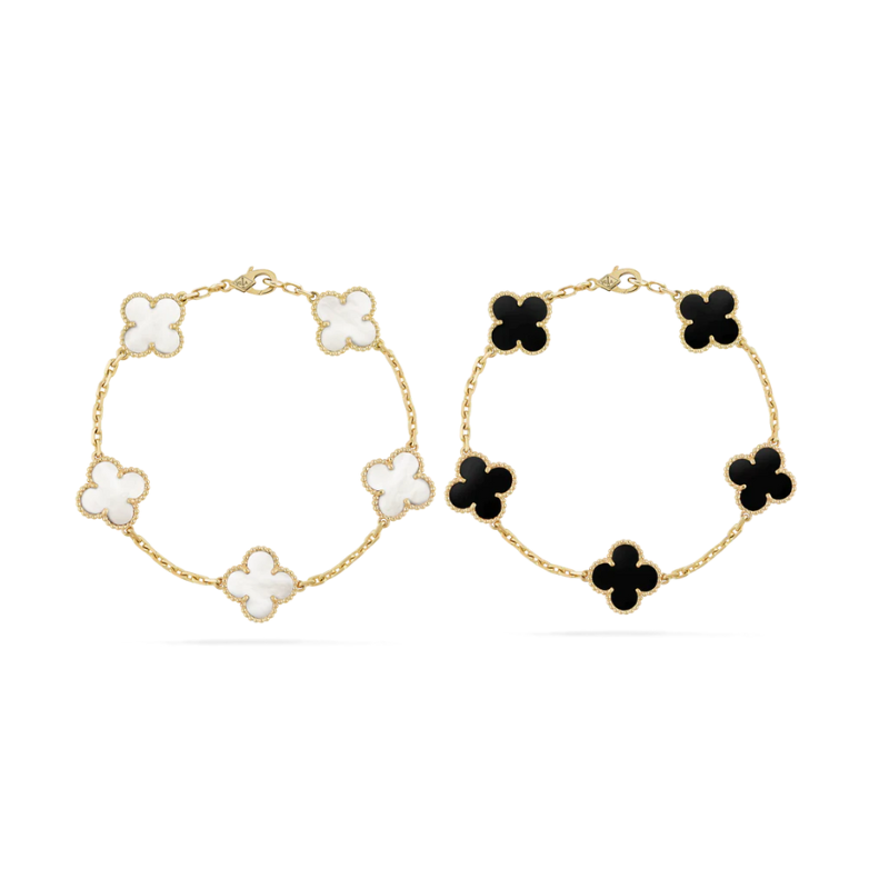 Trevo da Sorte — Conjunto Casal Preto e Branco