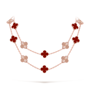 Vermelho e Dourado — Colar 20 Trévias