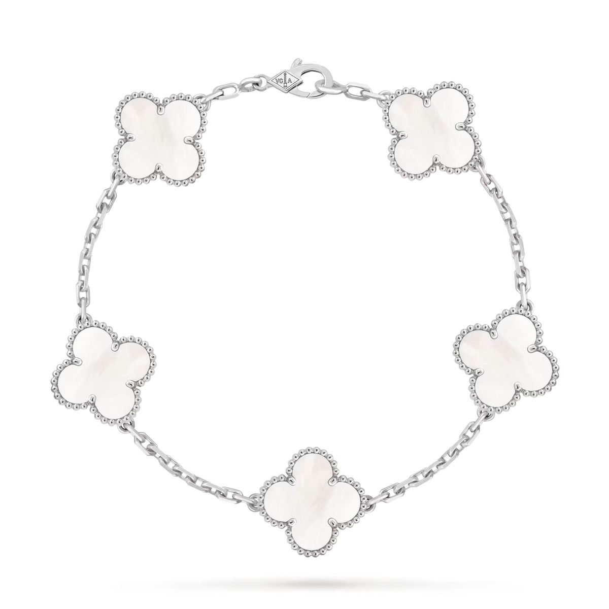Madrepérola Prateada — Pulseira 5 Trévias